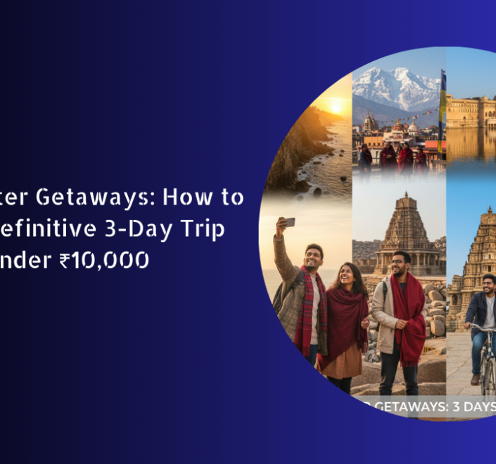 India Winter Getaways How to Plan a Definitive 3-Day Trip Under ₹10,000