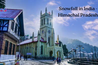 Snowfall in India - Himachal Pradesh- Shimla - Manali - Dhevbhoomi