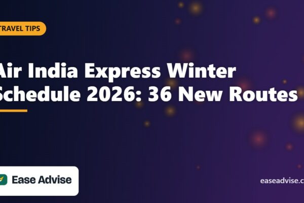 Air India Express Winter Schedule 2026: All 36 New Routes Listed