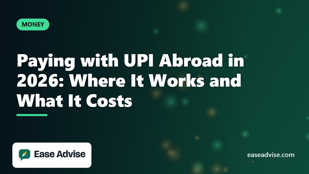 UPI Abroad in 2026: Where It Works, Real Costs and TCS Rules